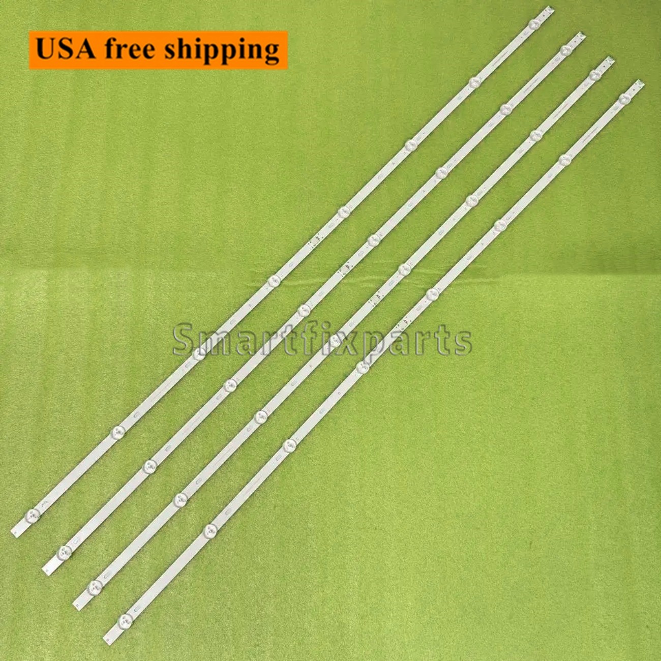 LED backlight strips for Insignia NS-50F301NA24 LB-GM3030-GJBETTY504X8BB19-1-J