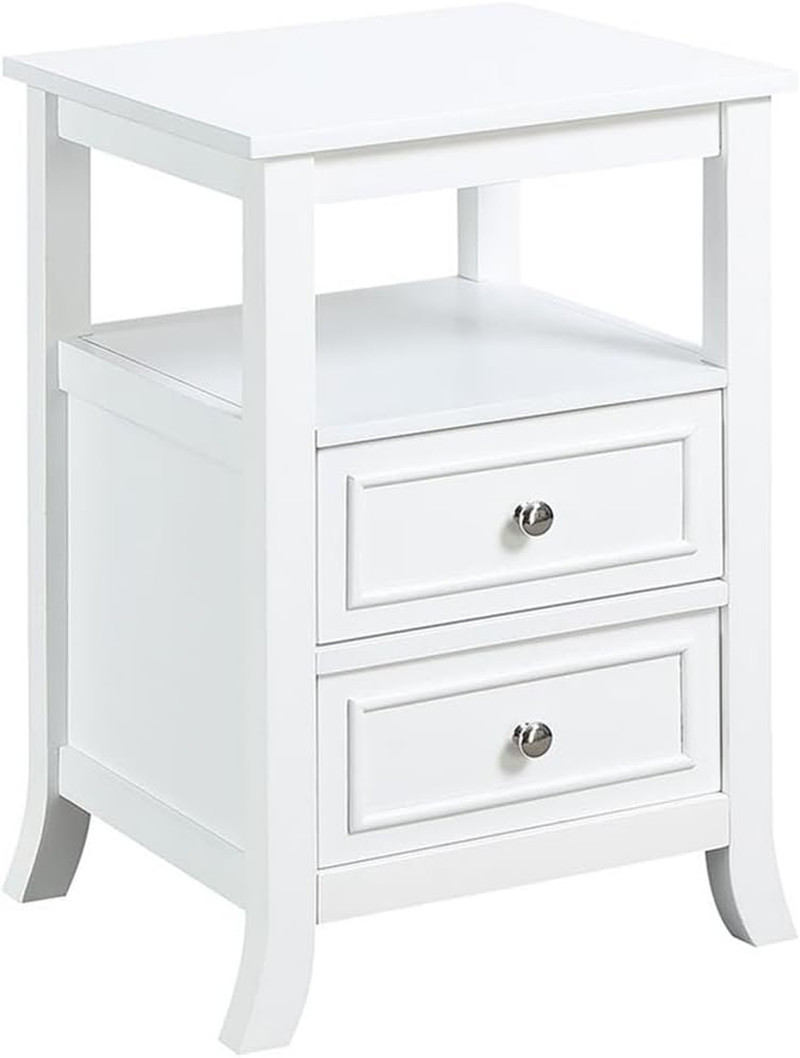 Melbourne End Table, White