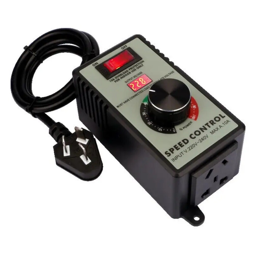 220V Angle Grinder Speed Controller Hand Drill Polisher Variable Speed Switch