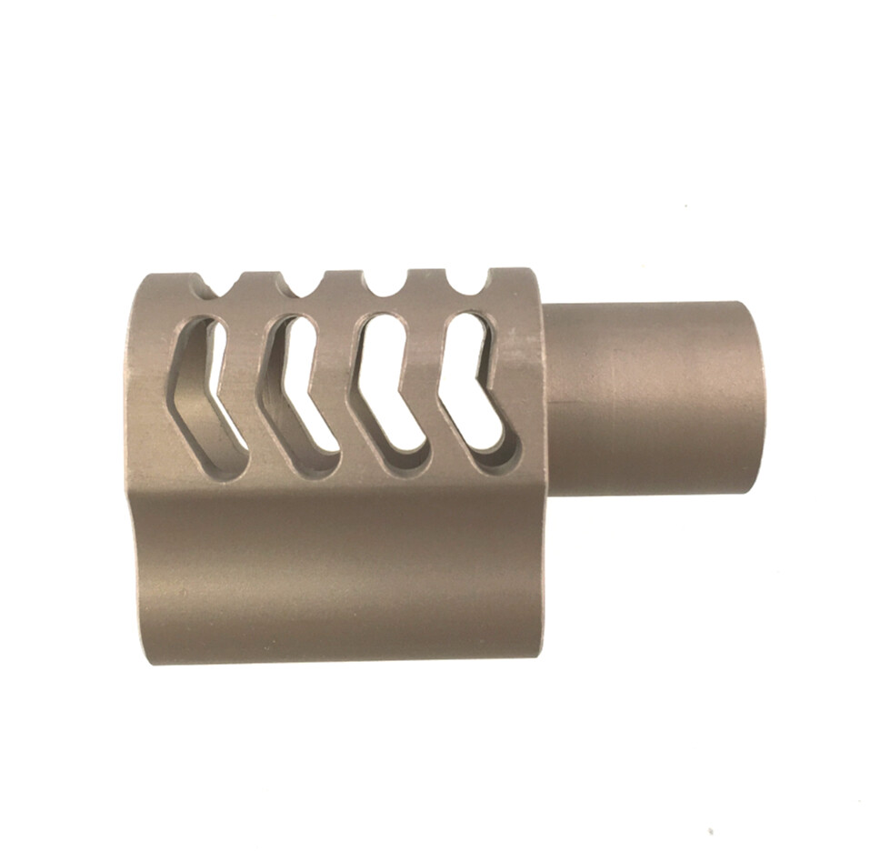 US SELLER!!! 1911 .45 ACP Muzzle Brake Compensator Anodized Tan Color