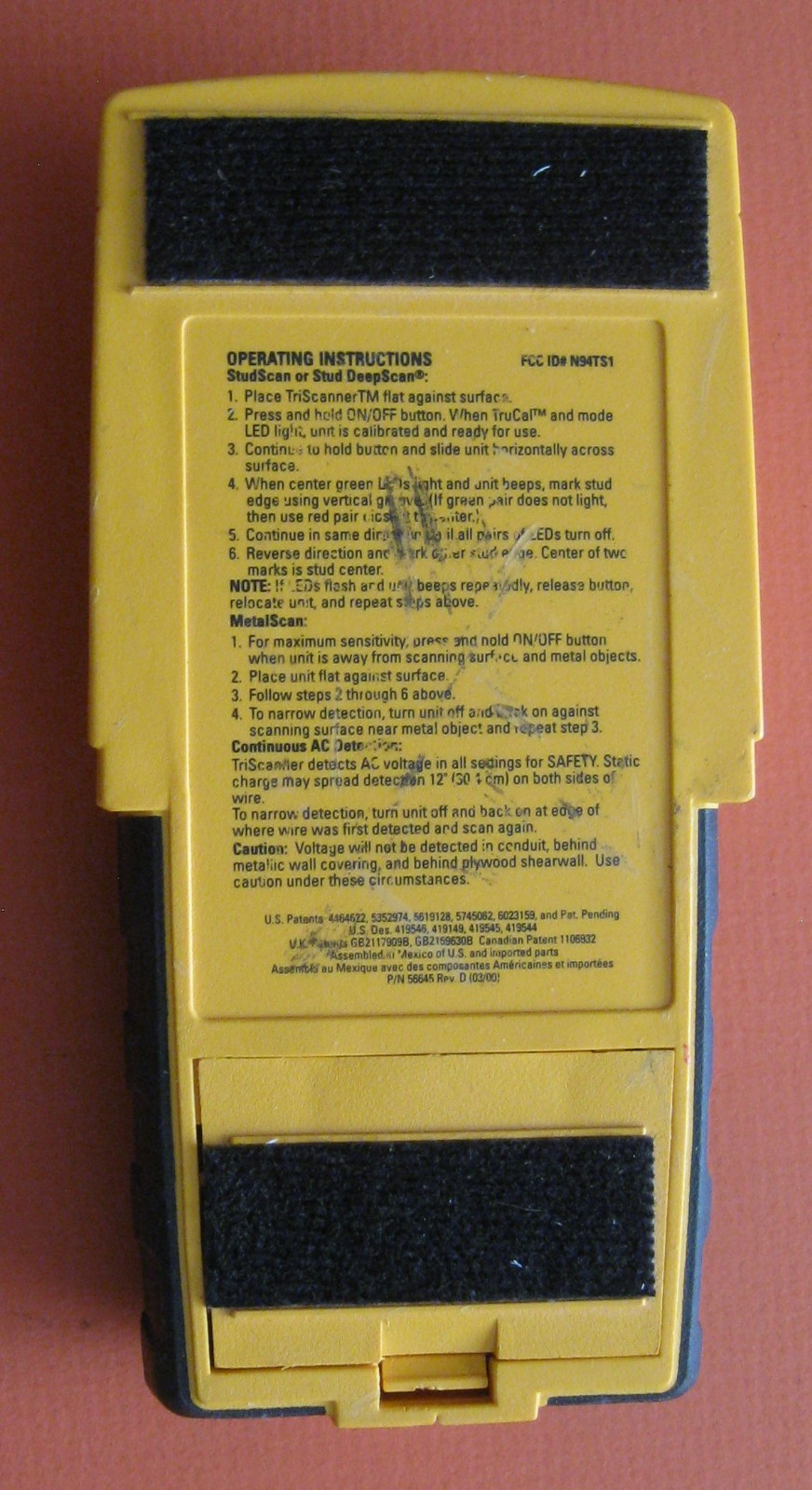Zircon Contractor Triscanner Pro Stud Finder FAST SHIPPING!