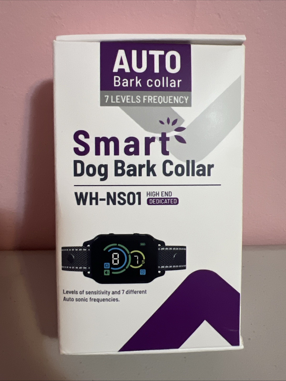 NEW Dog Bark Collar No Shock Rechargeable Smart Barking Collar