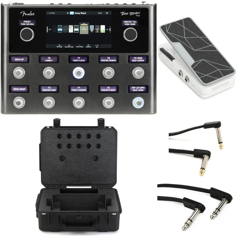 Fender Tone Master Pro Multi-effects Guitar Workstation with Expression Pedal