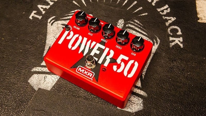 MXR TBM1 TOM MORELLO POWER 50 OVERDRIVE  "Free Shipping in the US"