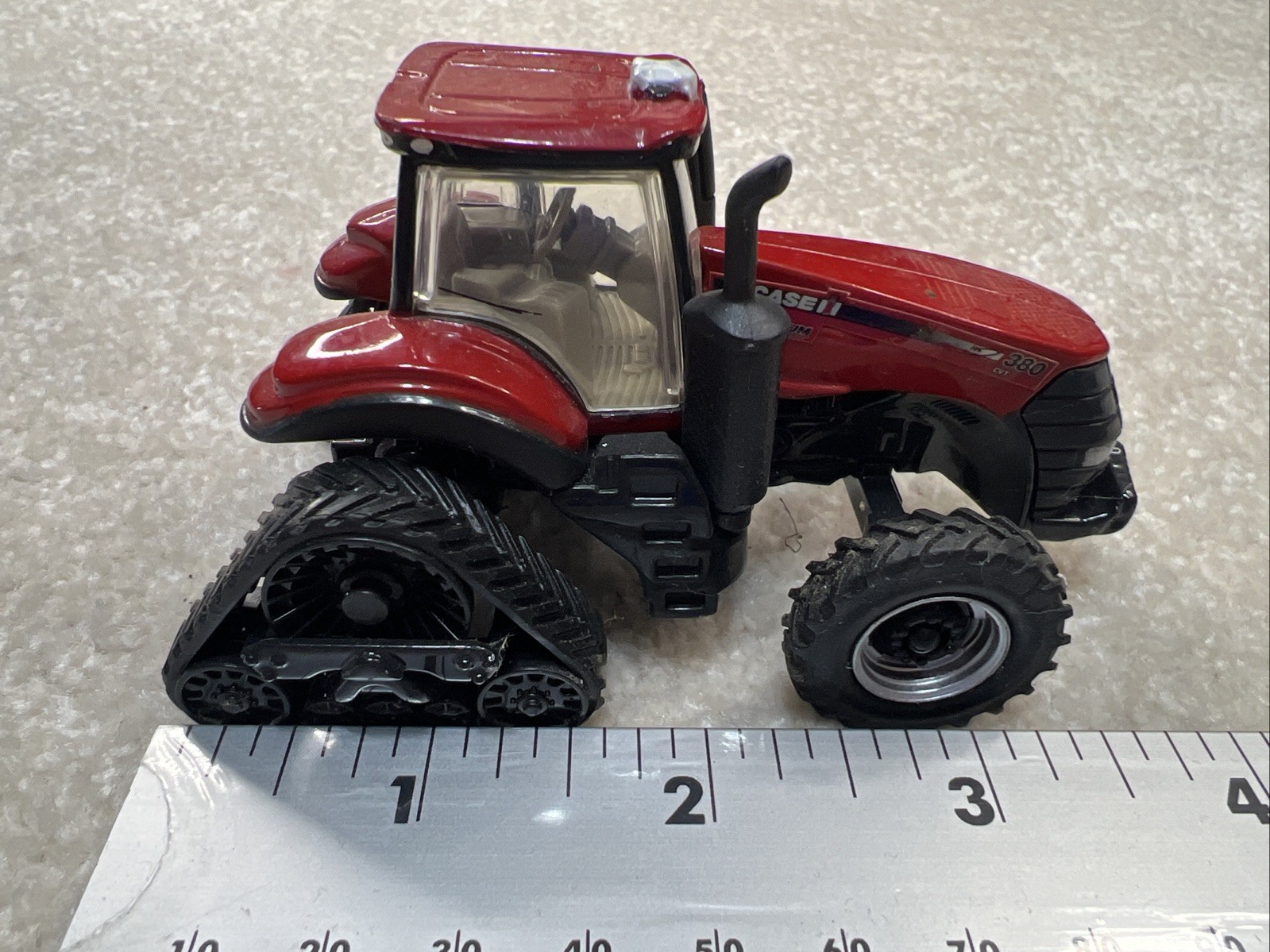 1/64 Scale Case IH 380 CVT Tractor 4wd Die-Cast Ertl Wheel Track Loose Red
