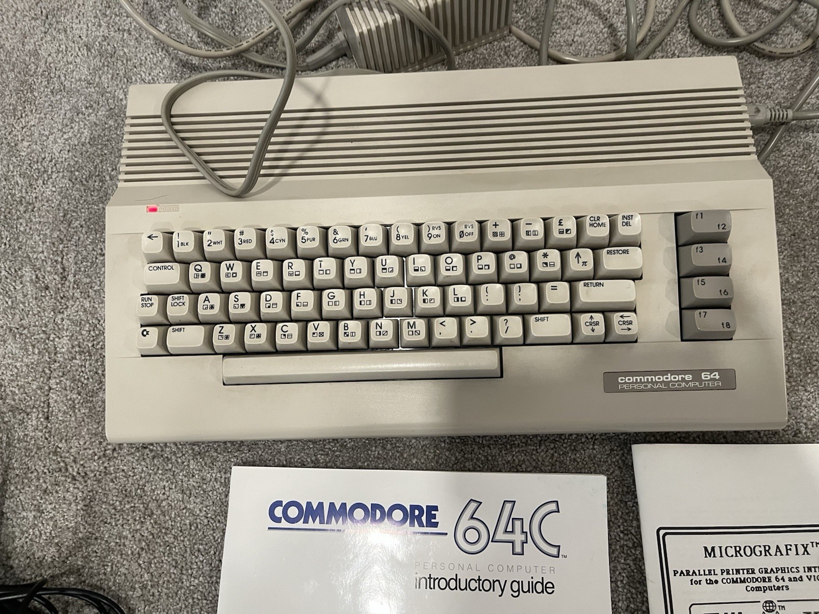 Commodore 64C Computer w/1541 Disk Drive, Power Supply, MW350, Modem 1200 & More