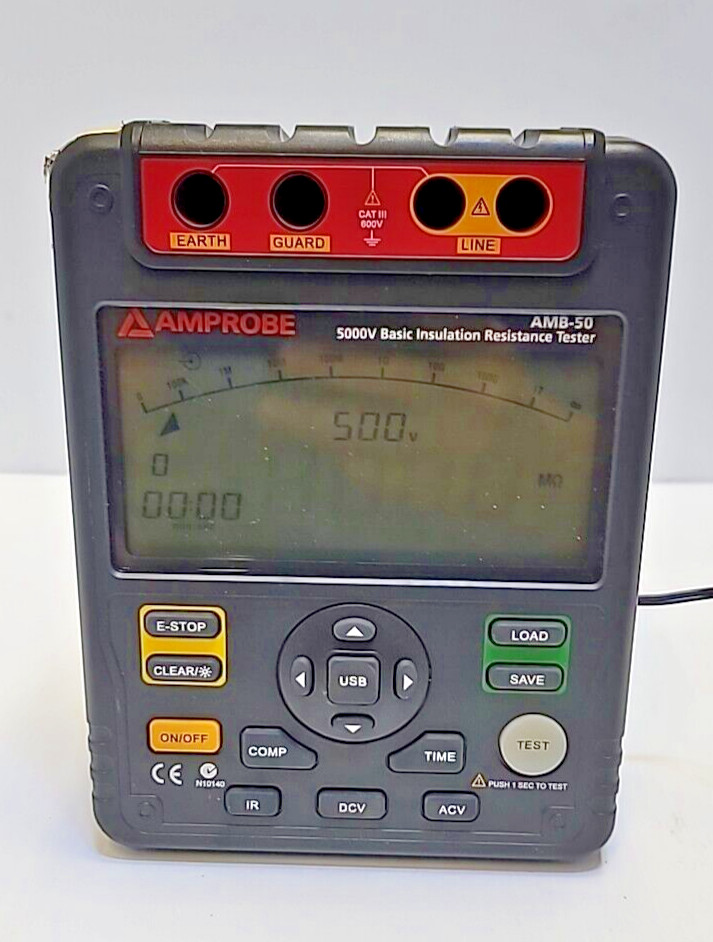AMPROBE AMB-50 5000V Insulation Resistance Tester