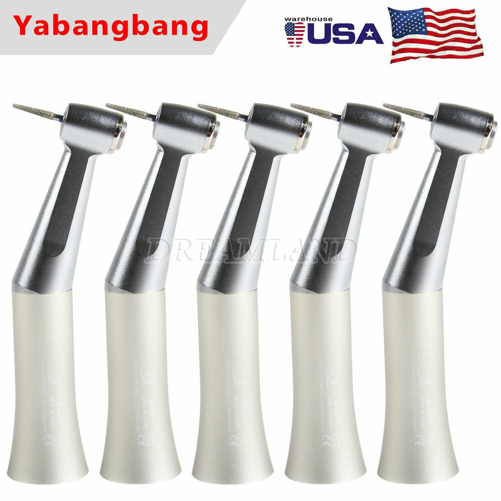 Dental Slow Speed E-type Contra Angle Handpiece fit NSK 1.6mm Friction Grip OEM