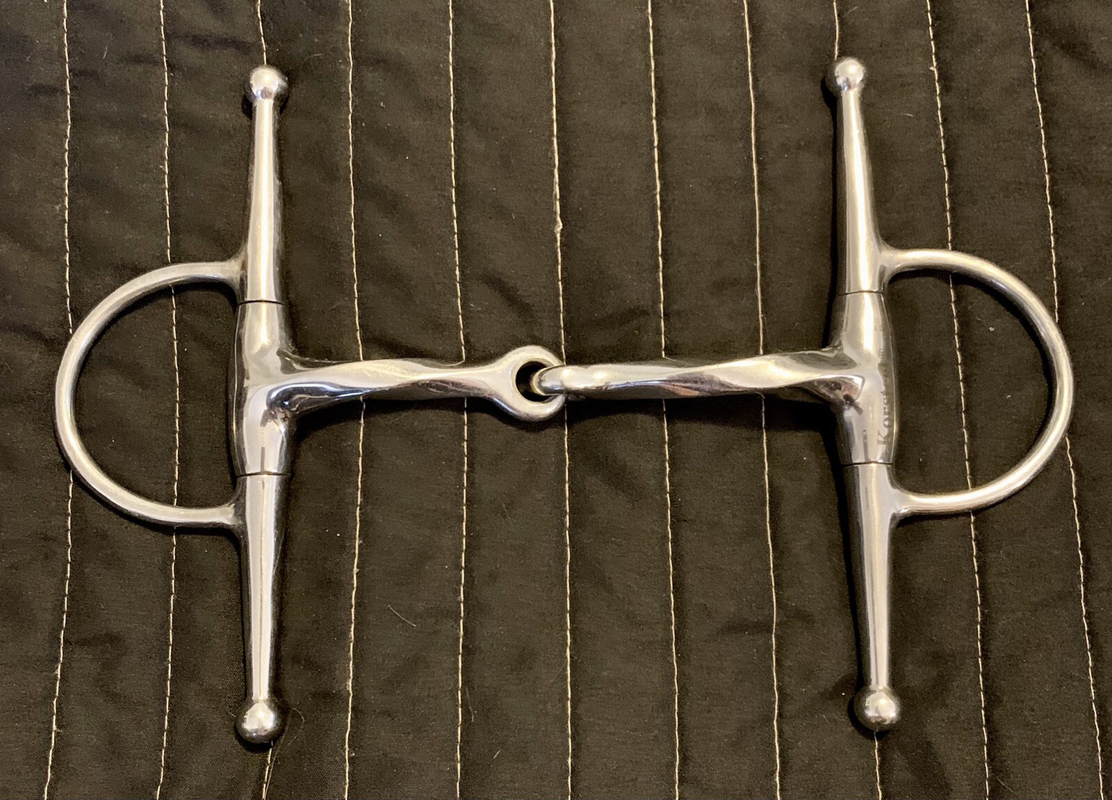 5" Korsteel Full Cheek Snaffle Horse Bit Clean Excellent Condition Jointed