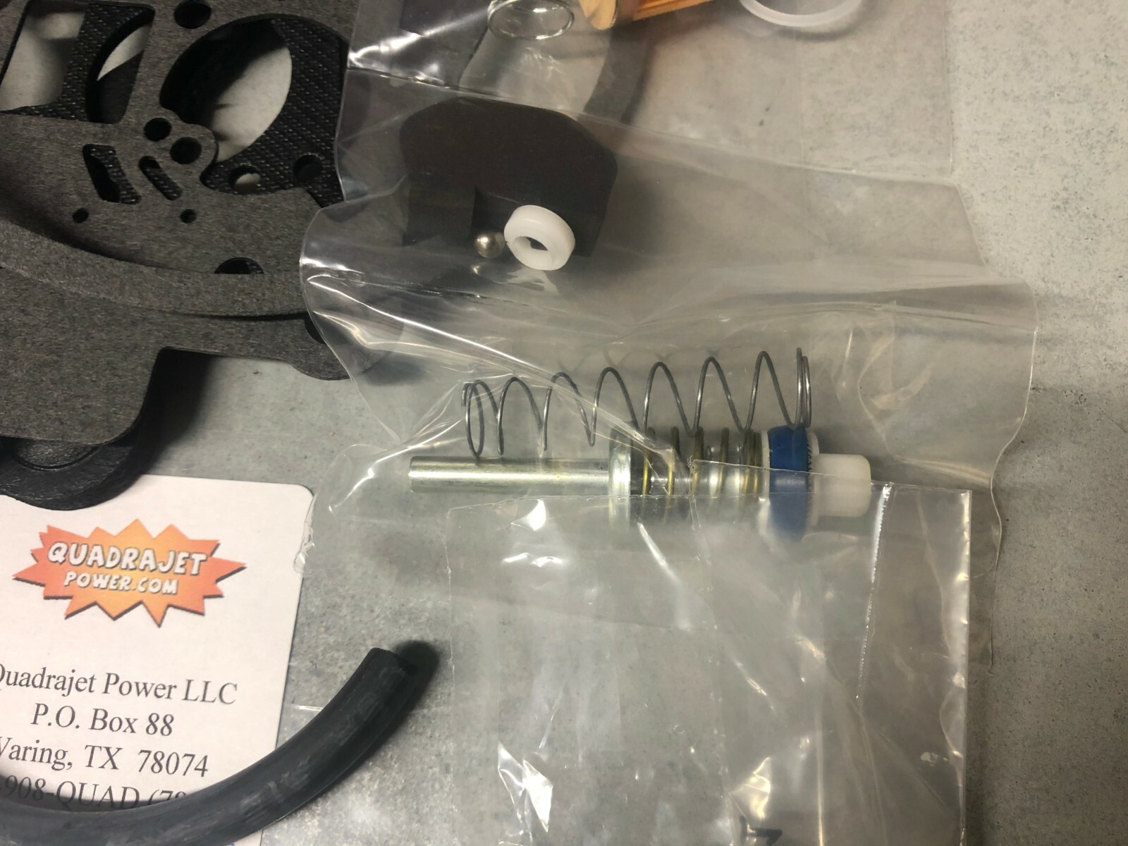 Quadrajet Complete Premium Rebuild Kit. Float & filter included Chevy 17059213
