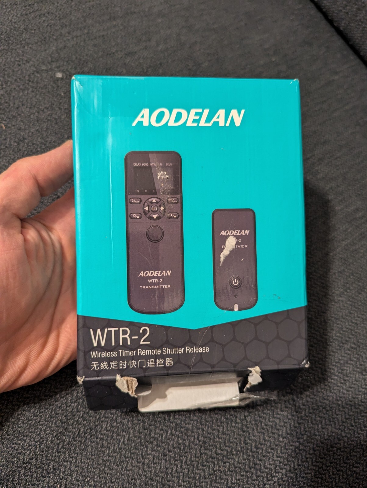 AODELAN Camera Wireless Shutter Release Timer Remote Control for Canon EOS R 90