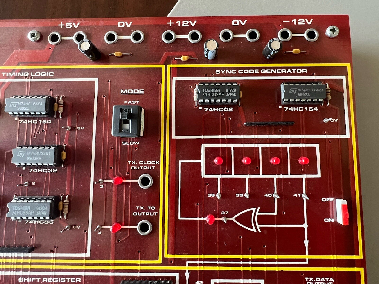 LJ Technical Systems Circuit Board Trainer - Modicom 3/1 P.C.M. Transmitter #2