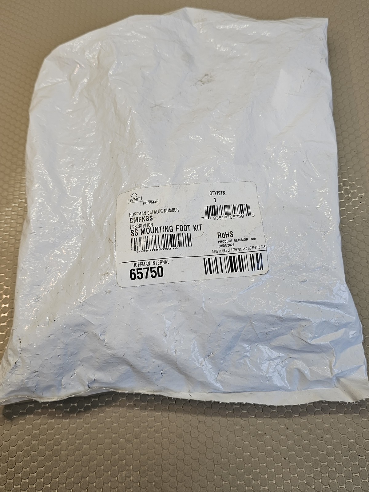 HOFFMAN CMFKSS SS Mounting Foot Kit 65750 New