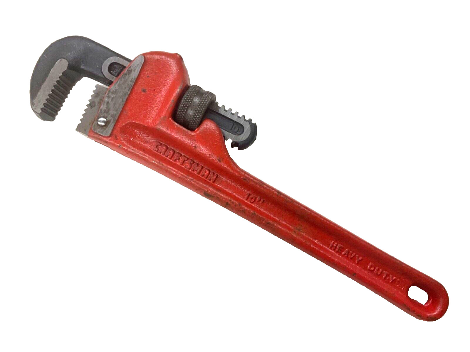 CRAFTSMAN TOOLS 10” ADJUSTABLE PIPE WRENCH, 55676, USA