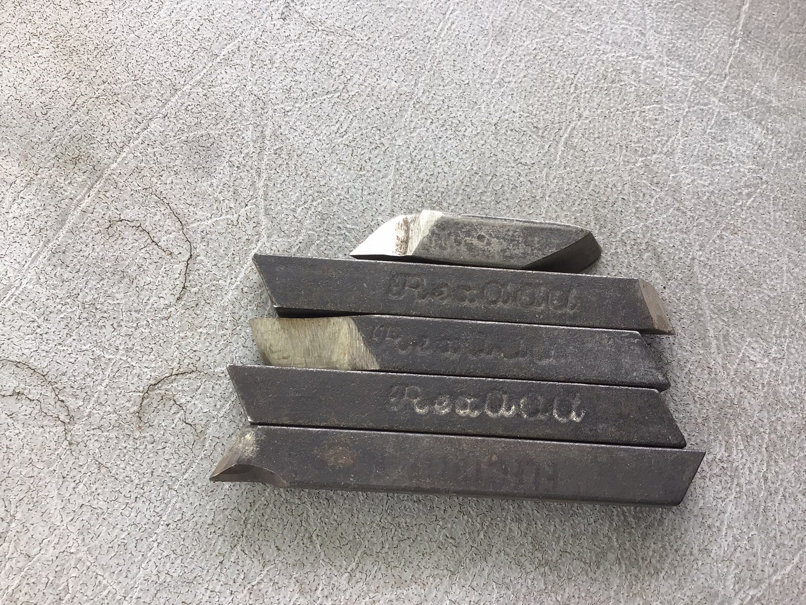 Lot of 5 HSS square blanks 5/26, REX aaa,  One Is Not Rex