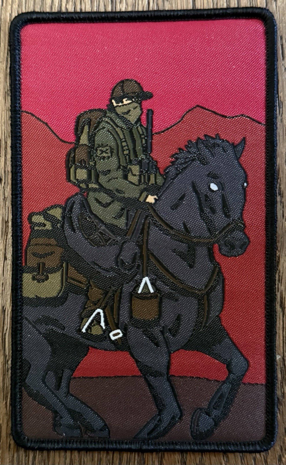 Task Force Doomer "The Rider" Patch