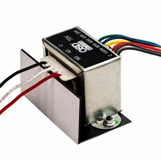 70V Speaker Commercial Audio Transformer 100W Max (100W, 80W, 60W, 40W and 20W)