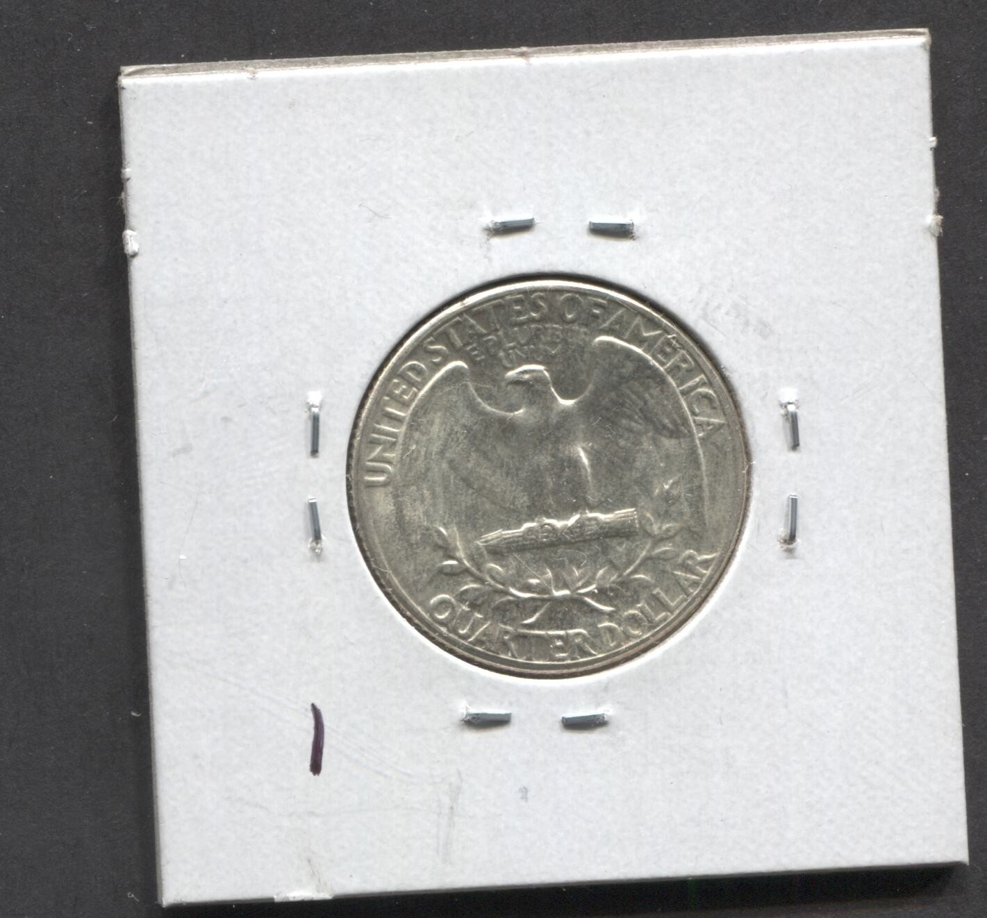 1961- Washington Quarter