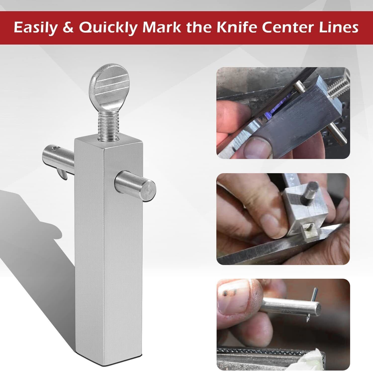 Knife Maker's Center Scribe Edge Line Scriber for Belt Grinder Blade Making Tool