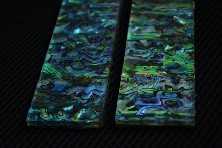 Abalone Shell Knife Handle Acrylic Scale Slabs DIY Making Knives Plate