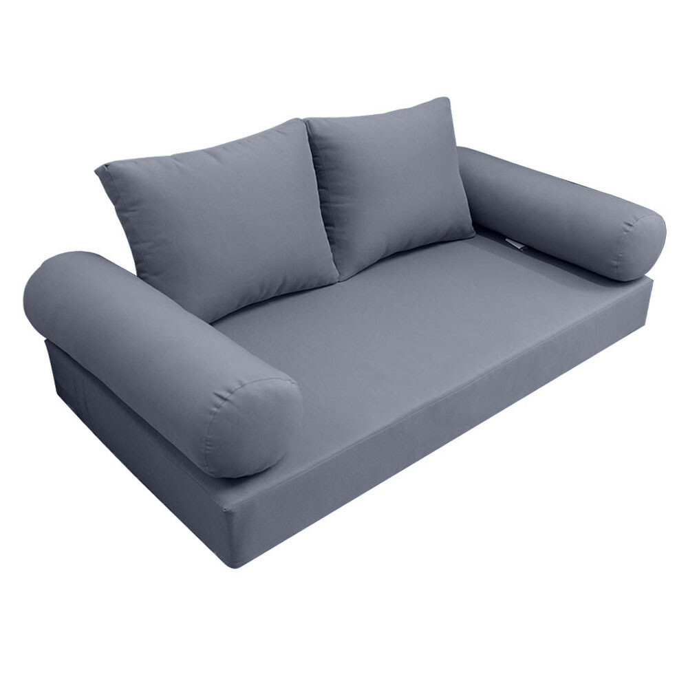 |SLIPCOVER ONLY|S1 Daybed Mattress Bolster Backrest Covers Knife Edge Crib AD001