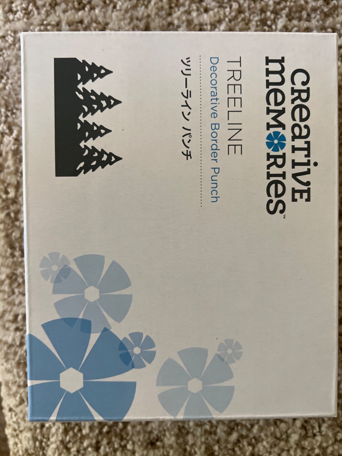Creative Memories Treeline Decorative Border Punch Scrapbooking NIB