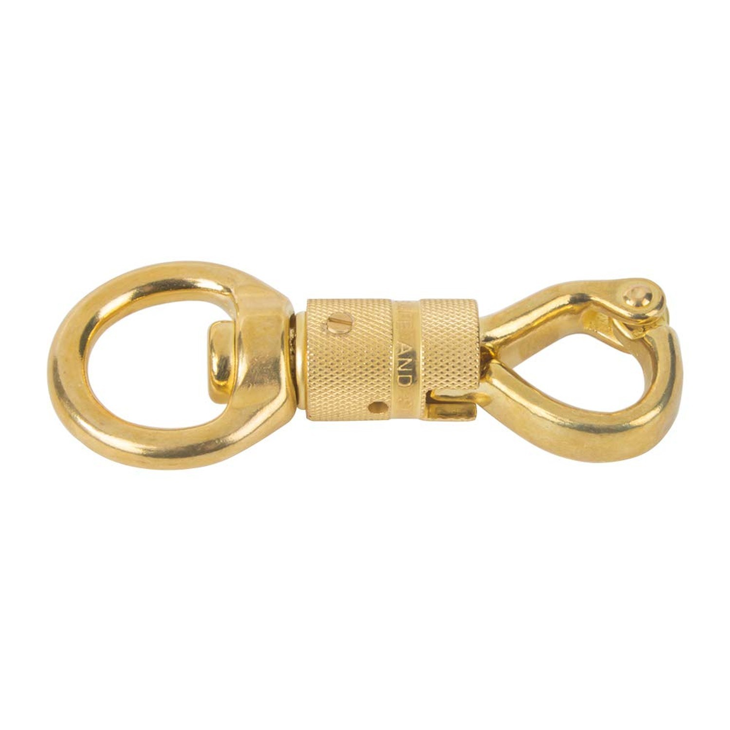 AOWESM Solid Brass Panic Snap 1-1/8 Inch X 4-1/4 Inch Quick Release with Roun...