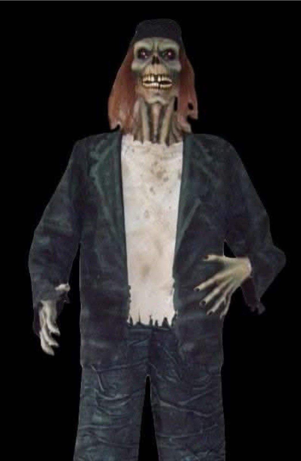 Zombie Drifter Prop With LED Eyes