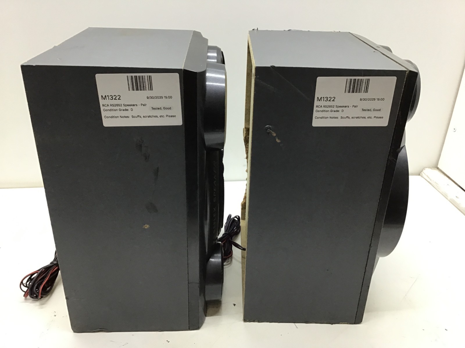 RCA RS2652 Speakers - Pair