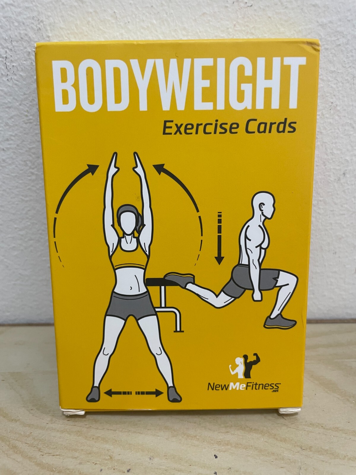 NewMe Fitness Bodyweight Exercise Cards Open but Never Used, All Cards Included