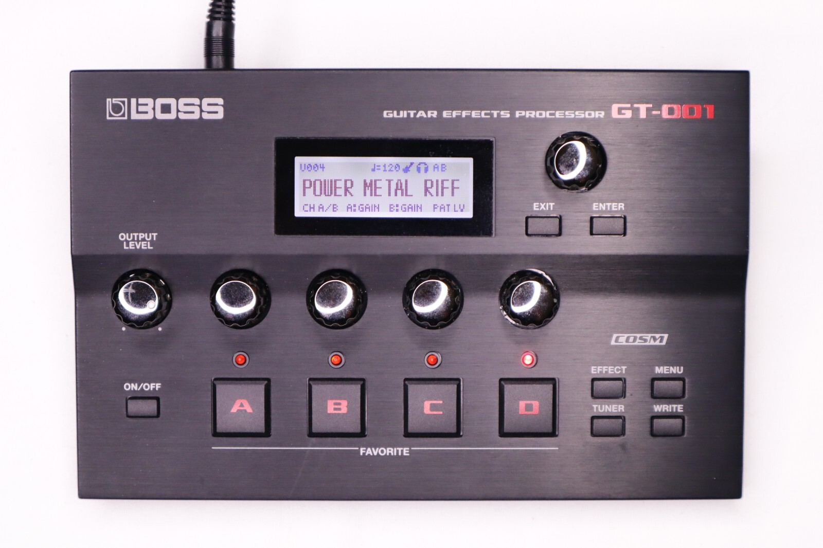 🎸 BOSS GT-001 Guitar Effects Processor – MINT Condition
