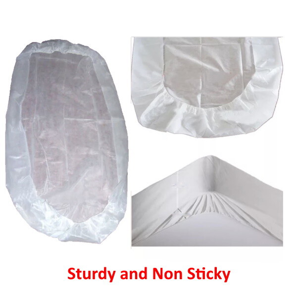 Disposable Fitted Bed Cover Waterproof Table Cover Massage bed sheet,10pc,4 Size