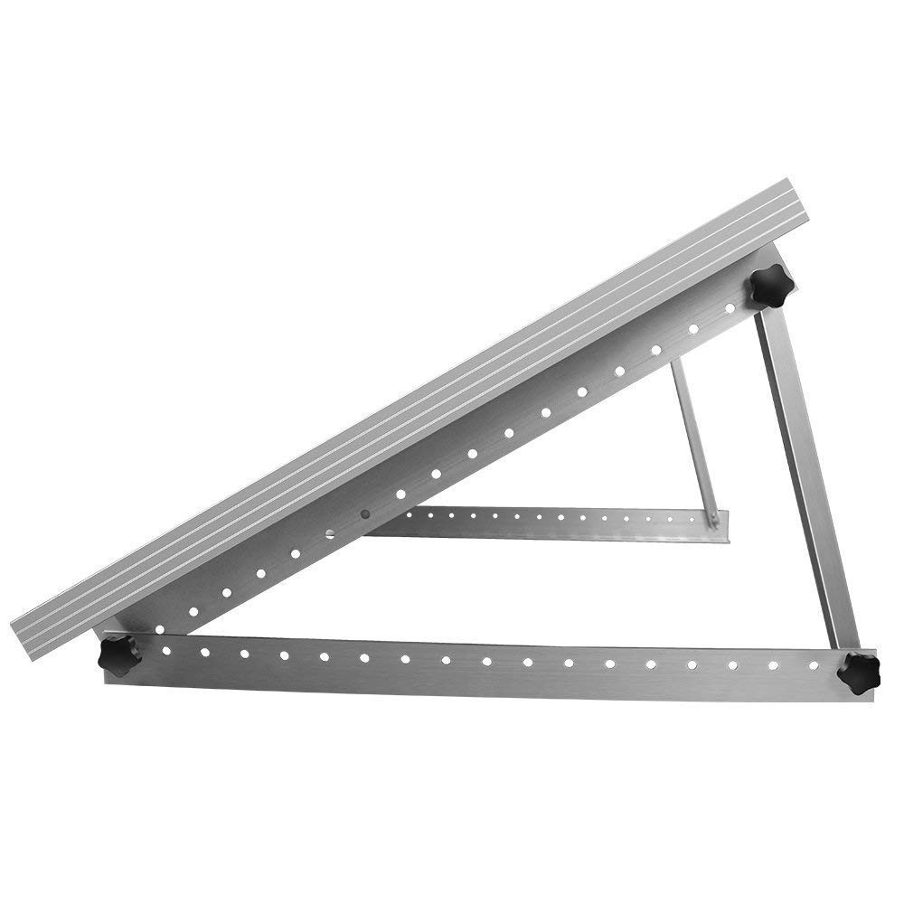 Renogy 28" Adjustable Solar Panel Mount Brackets Foldable Tilt Legs Flat Surface