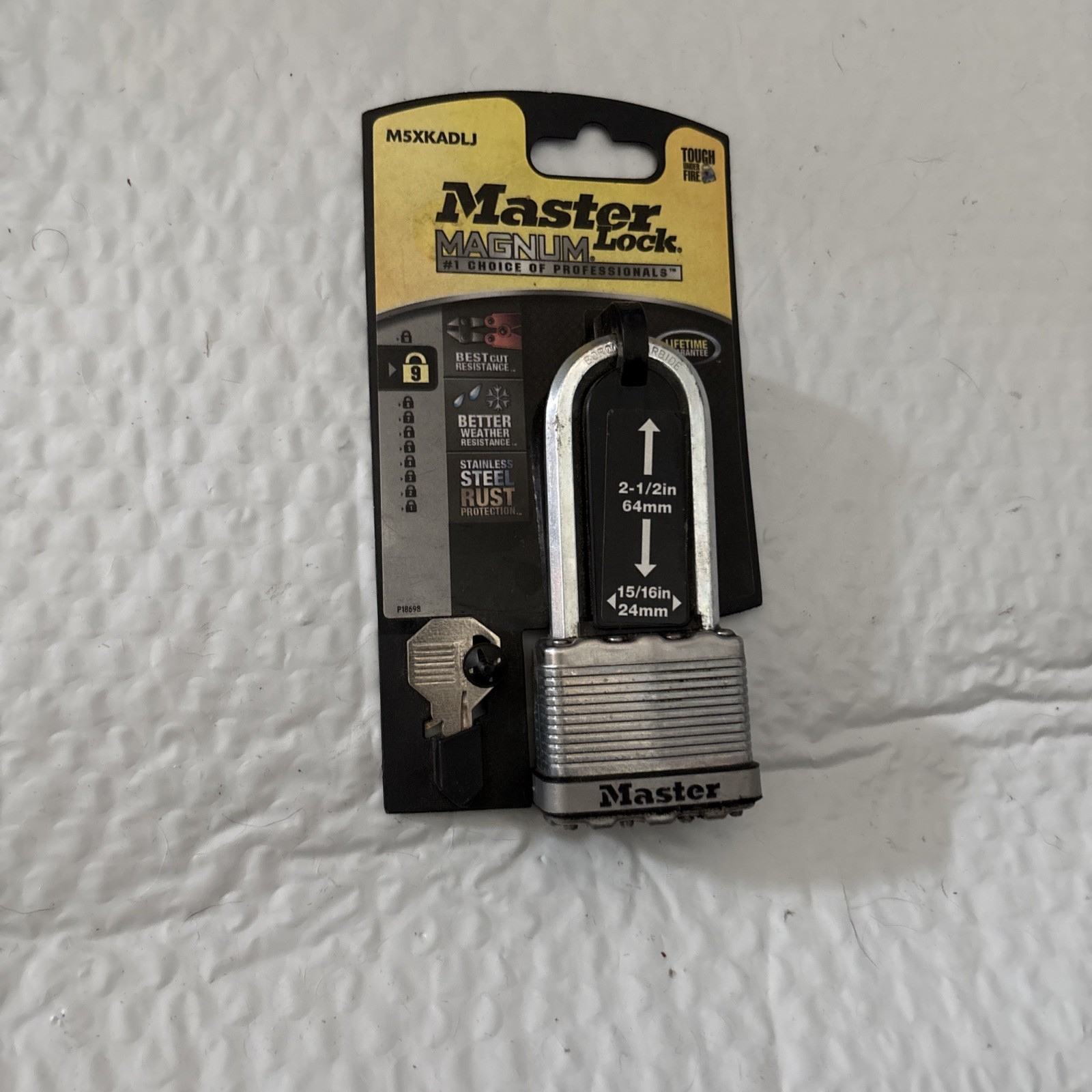 Master Lock Magnum M5xkadlj 2-1/2” Shackle