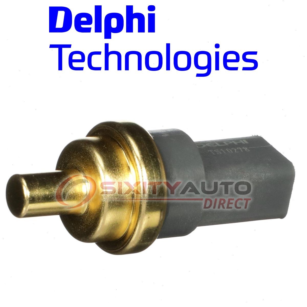 Delphi Coolant Temp Sensor for 2007-2015 Volkswagen Eos 2.0L 3.2L L4 V6 - rg