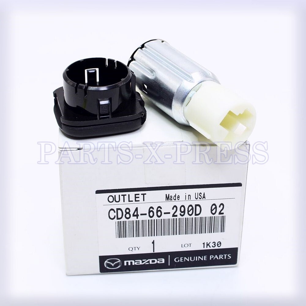 CD84-66-290D-02 GENUINE MAZDA MX-5 MIATA CX-5 CX-9 CENTER CONSOLE POWER OUTLET