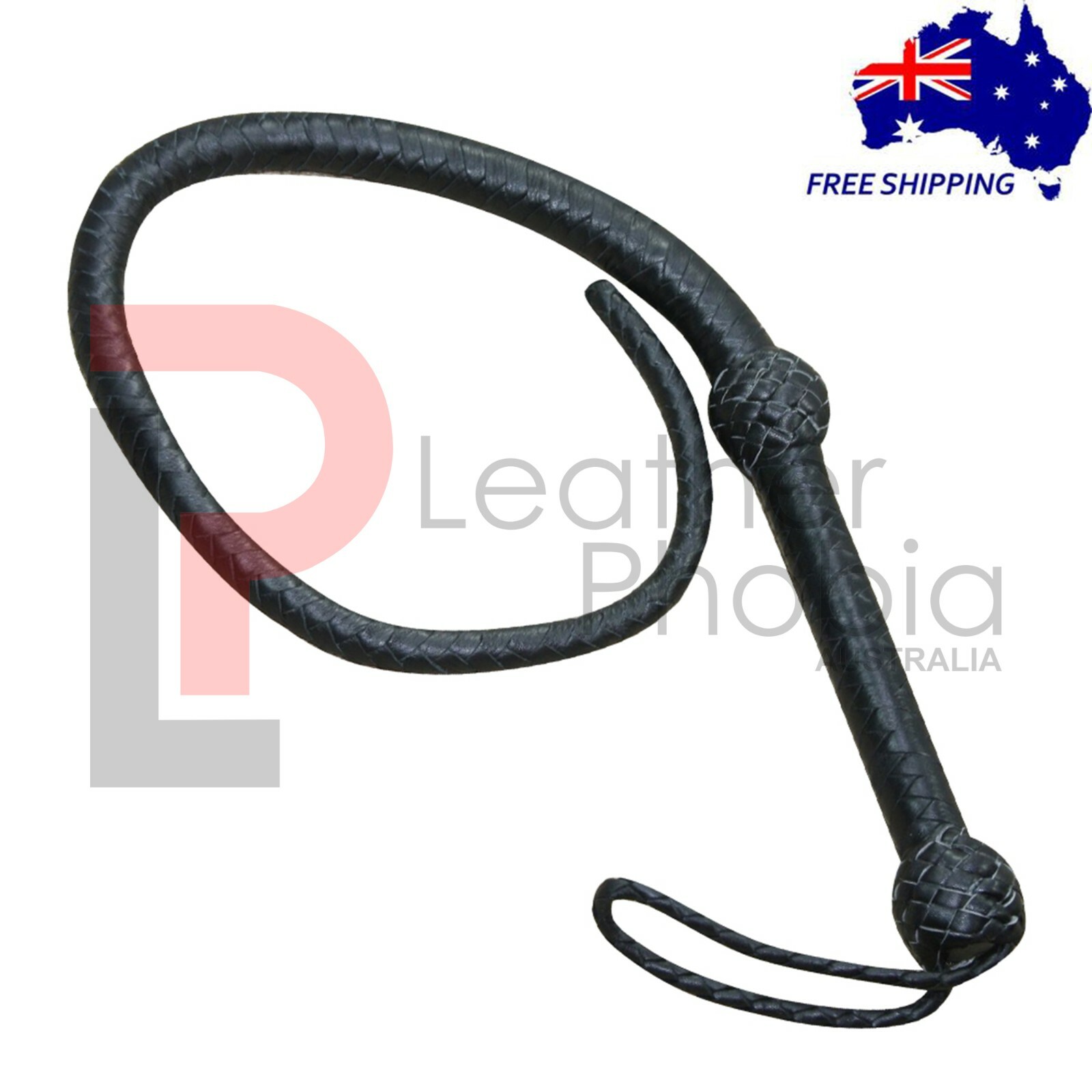 Indy style Antique Cow Hide Leather 3 feet Long 12 Plait Horse Riding Whip Crop