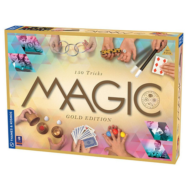 Magic Gold Edition 150 Tricks Set Thames & Kosmos Kit New!