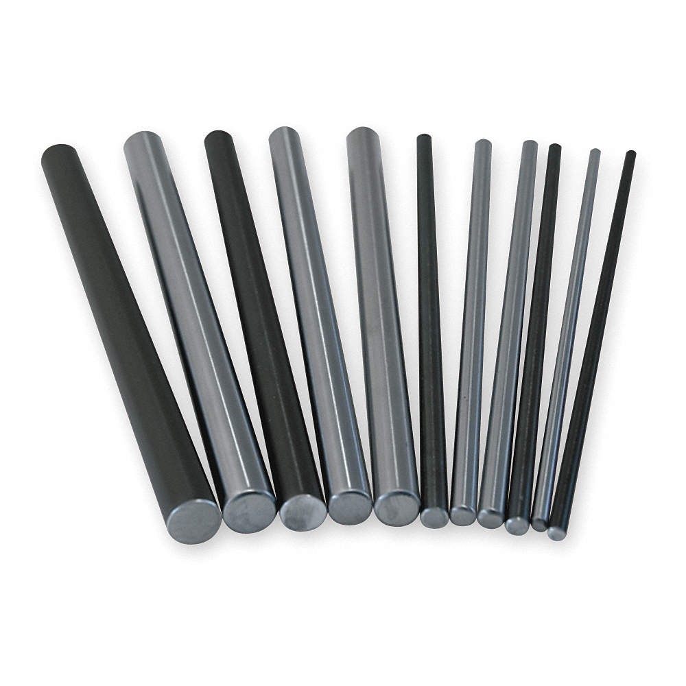 PBC LINEAR NIL08-072.000 Shaft,RC60 Steel,0.500 In D,72 In 2CNW7