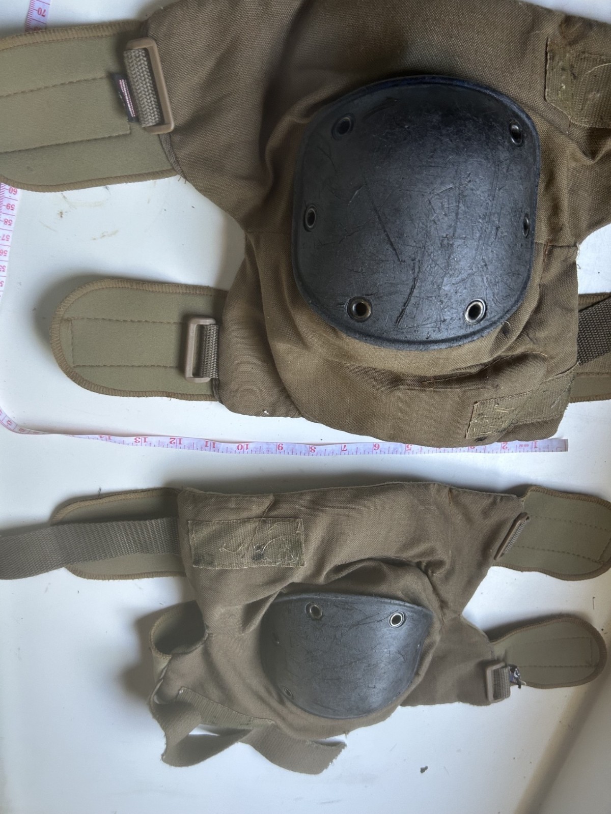 US Military Bijans Tactical Combat Knee Pads, Size Medium, Plus Elbow Pads