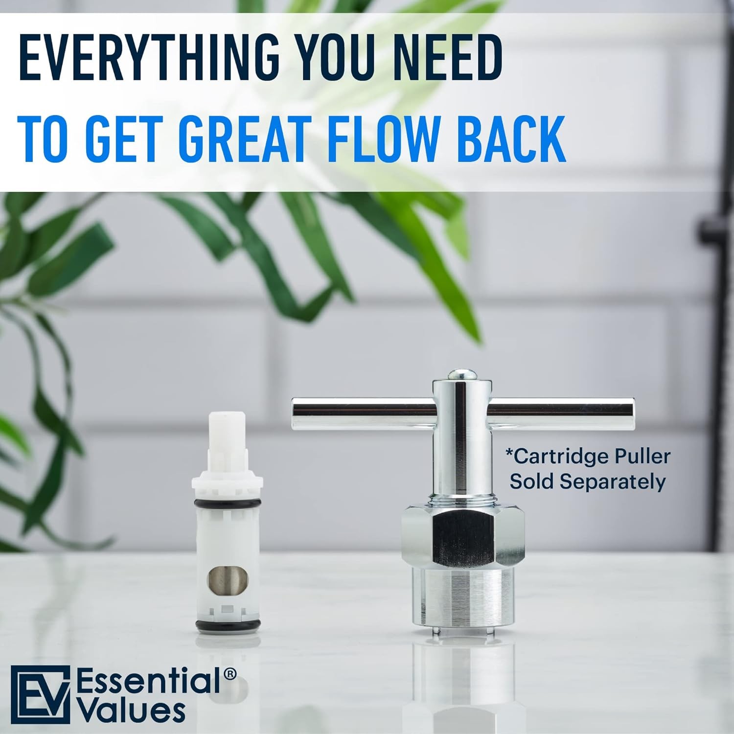 Essential Values Cartridge Compatible with 1224 Moen Replacement Faucet