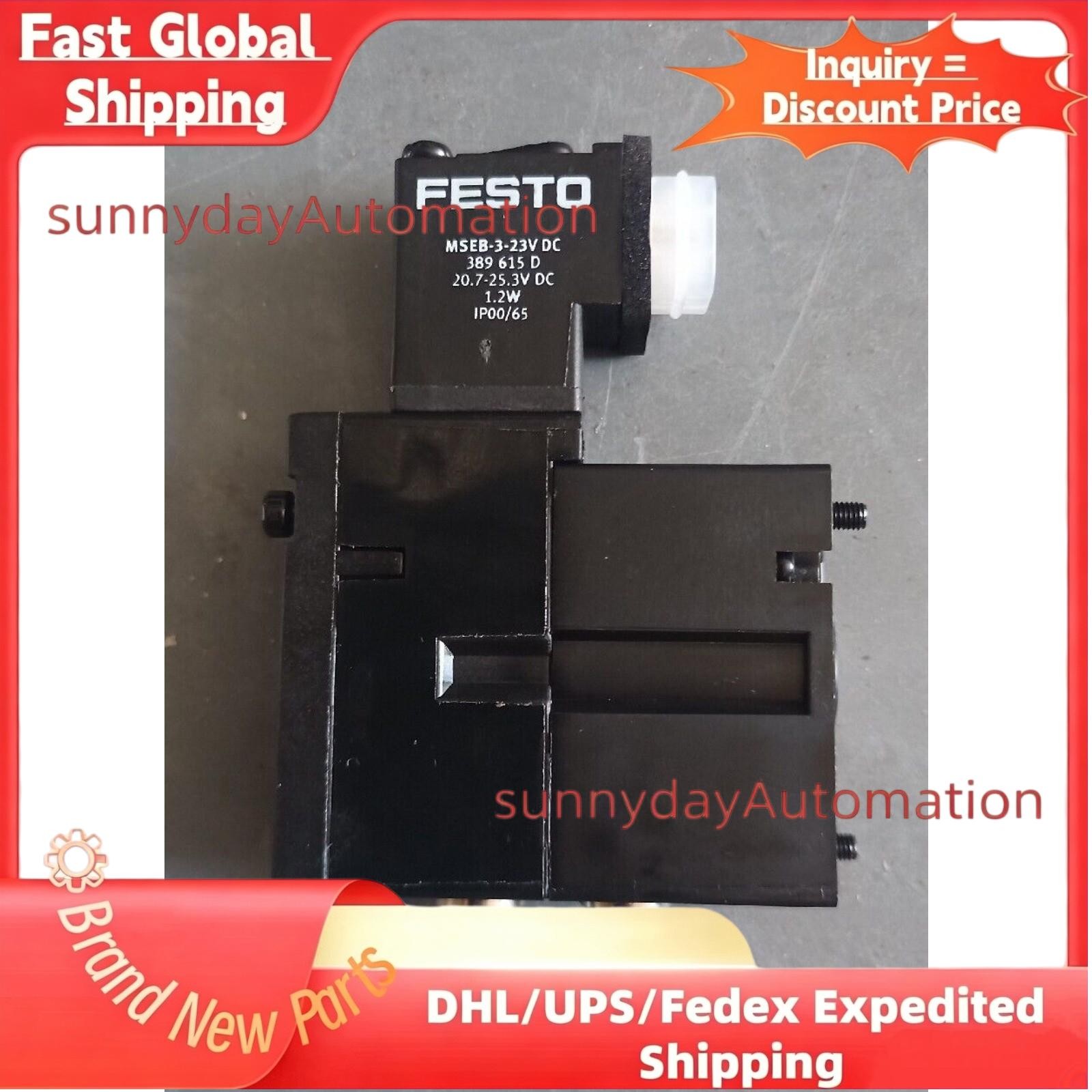 New Festo 160240 MEBH-4/2-QS-4-SA Solenoid Valve Heidelberg Machine
