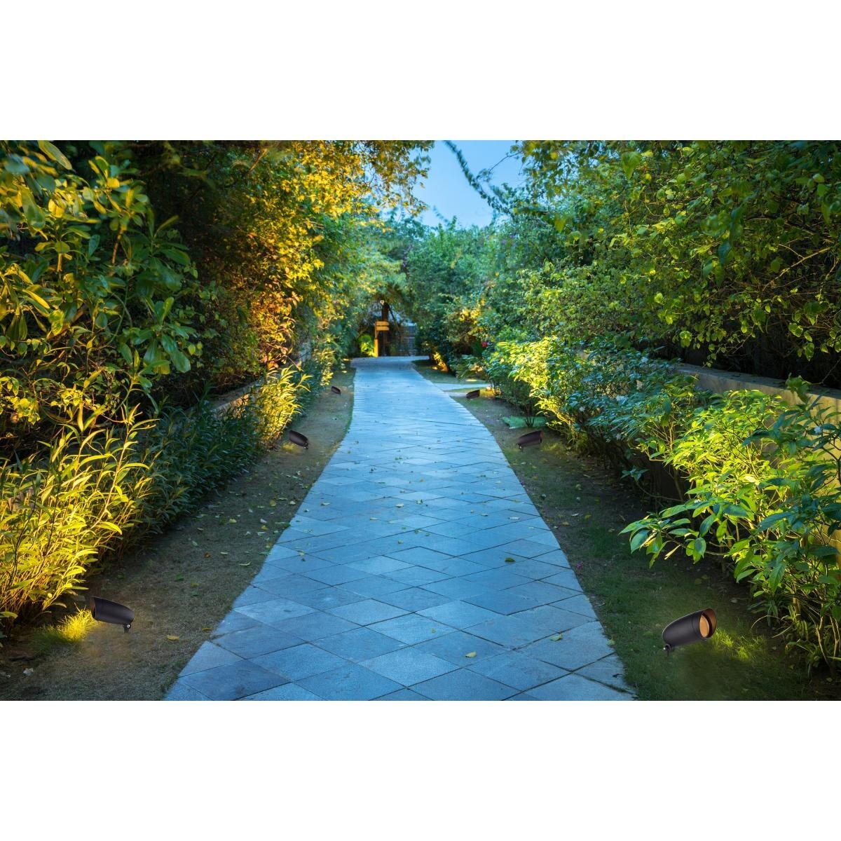 Satco / Nuvo SF76-646 - 1 Light - Landscape Flood - PAR20- Dark Bronze Finish