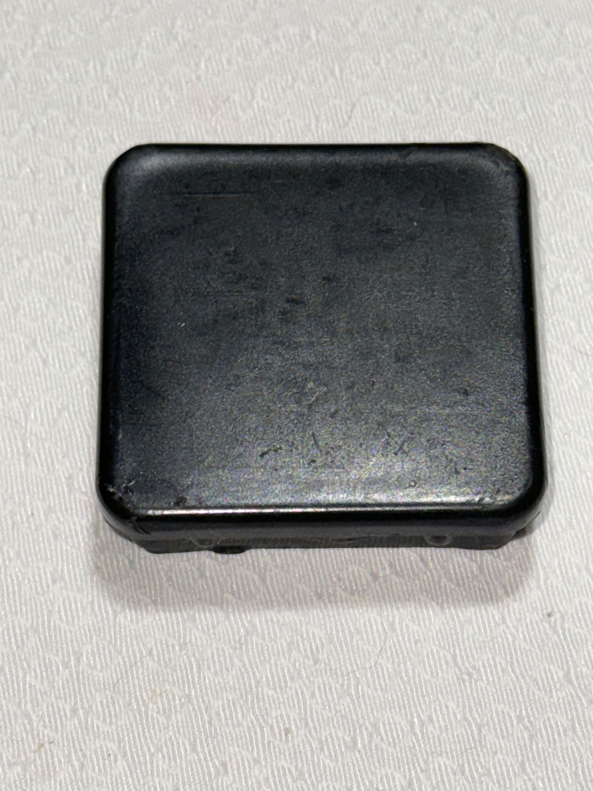Soloflex 2" Square End Cap Endcap Plastic Black
