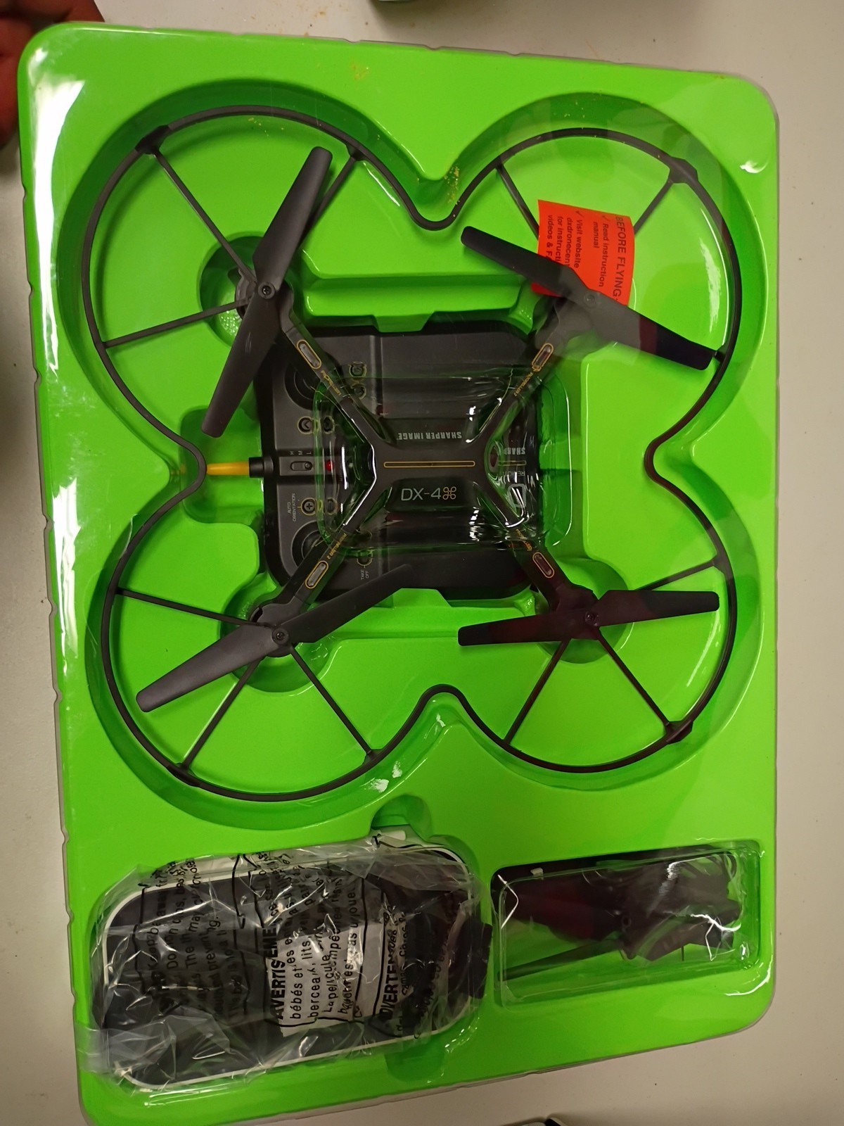 LNIB | Sharper Image FPV Streaming Drone With VR Headset DX-5
