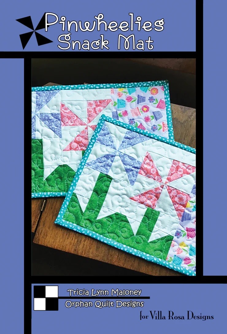 Pinwheelies Snack Mat Quilt Pattern