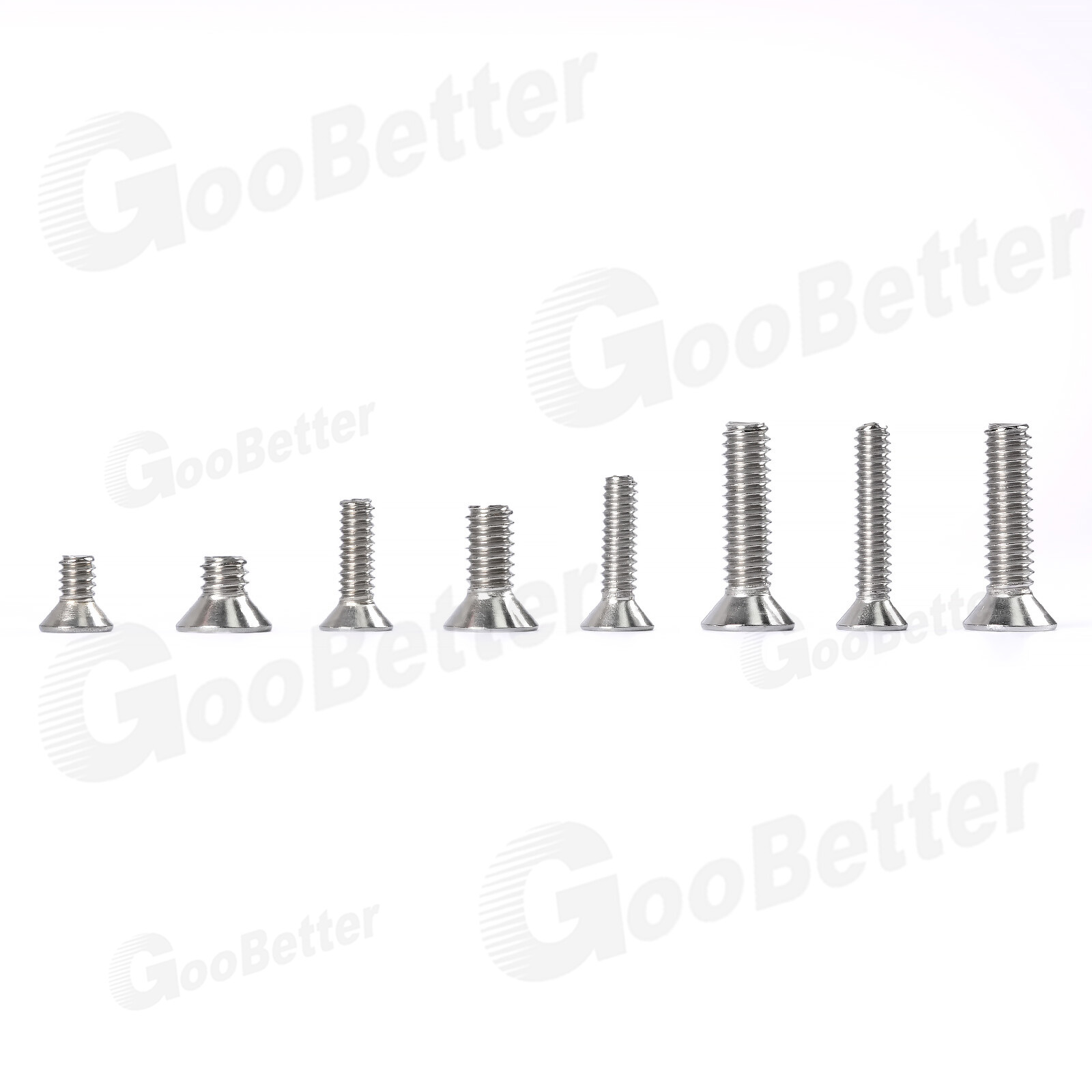 720x Stainless Steel Phillips Countersunk Flat Head Machine Screw Assortment Kit