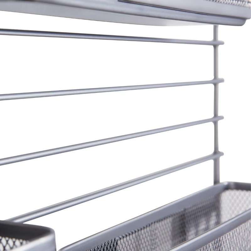 Mesh Additional Wall Organization Tools Silver