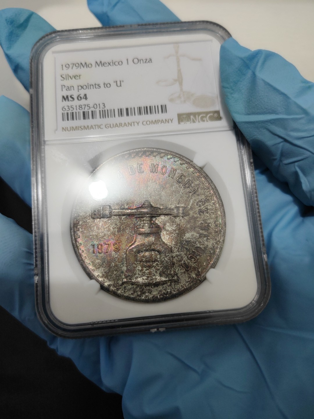 1979 1 oz Balance MS64 NGC with Toning