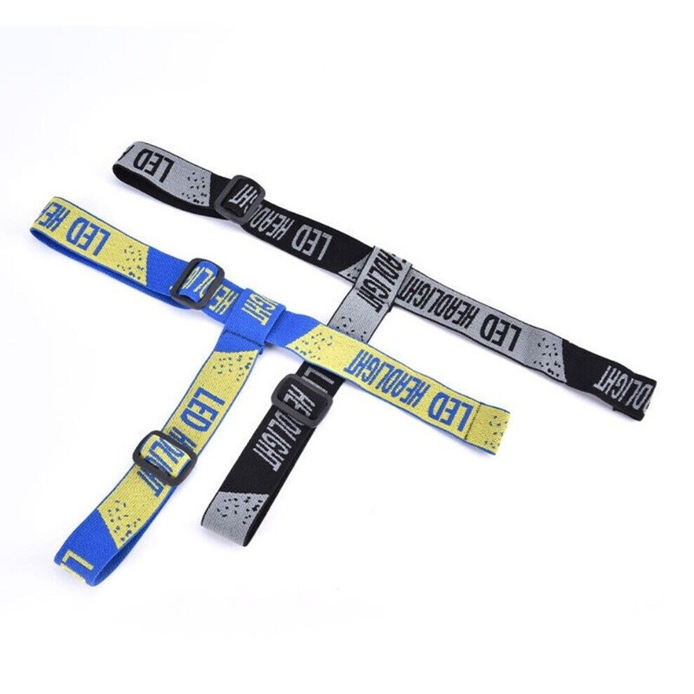 4 Pack Headlamp Strap Replacement Headband Elastic Head Band Belt for Head Light